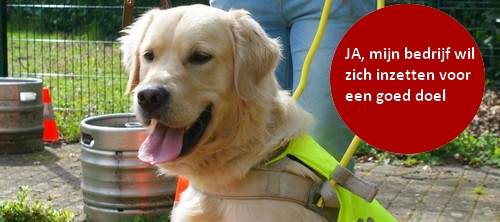 Ja, mijn bedrijf wil zich inzetten voor een goed doel